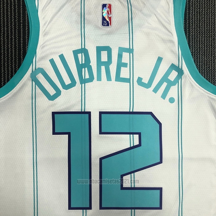 Camiseta Charlotte Hornets Kelly Oubre JR. #12 Association 2020-21 Blanco